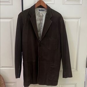 McKenzie Tribe Grained Goat Leather Blazer